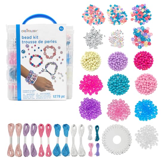 Pastel Bead Kit Box by Creatology™